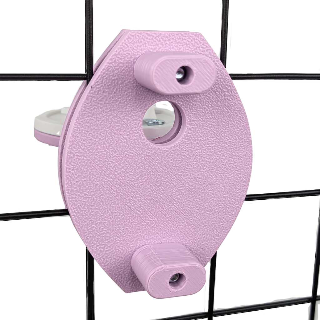 Tapo Camera Cage Mount for Guinea Pigs & Small Pets – Pastel Pink | Made in Britain