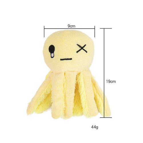 Octopus Plush Pet Chew Toy