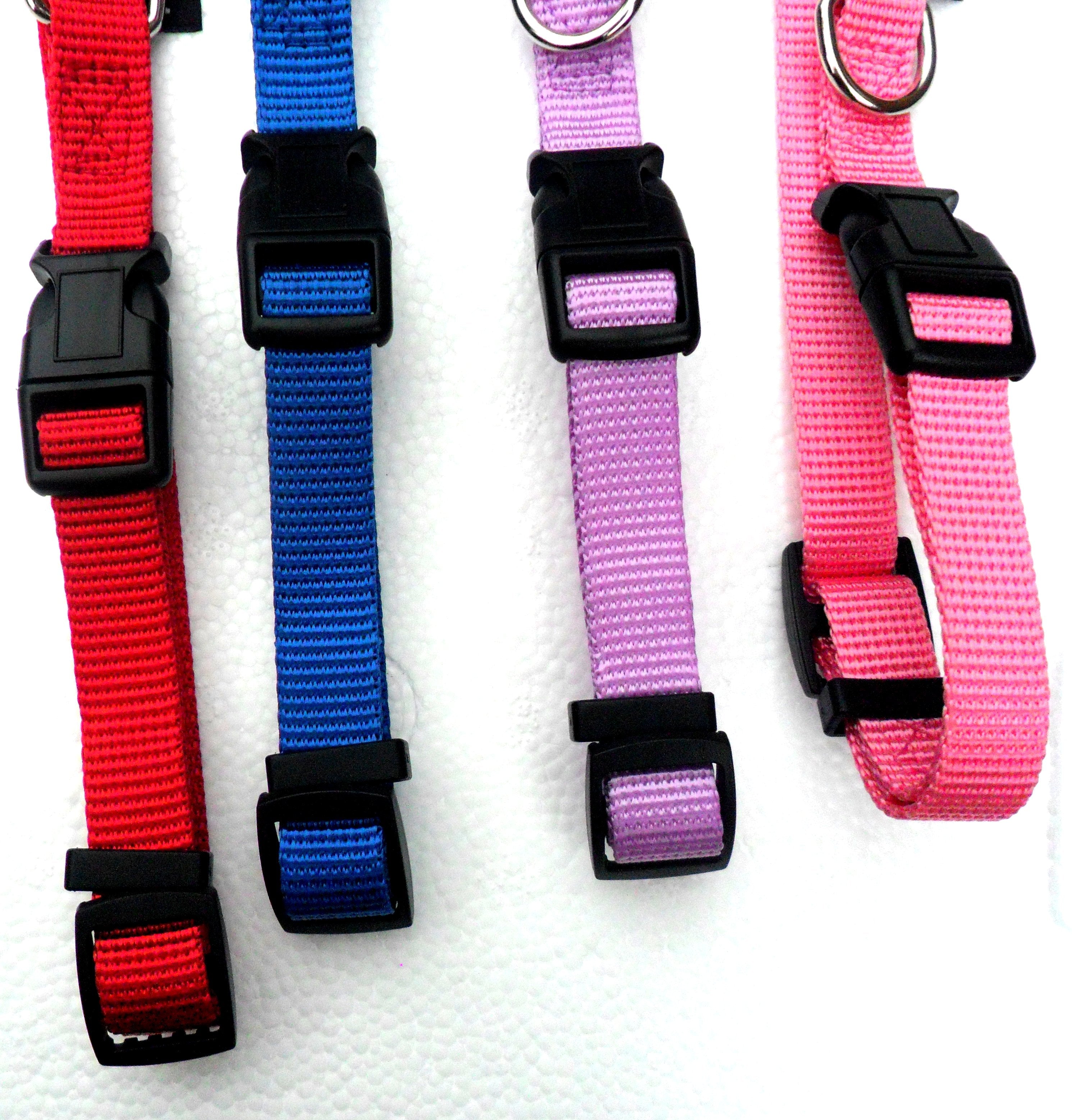 Nylon Adjustable Dog Collars